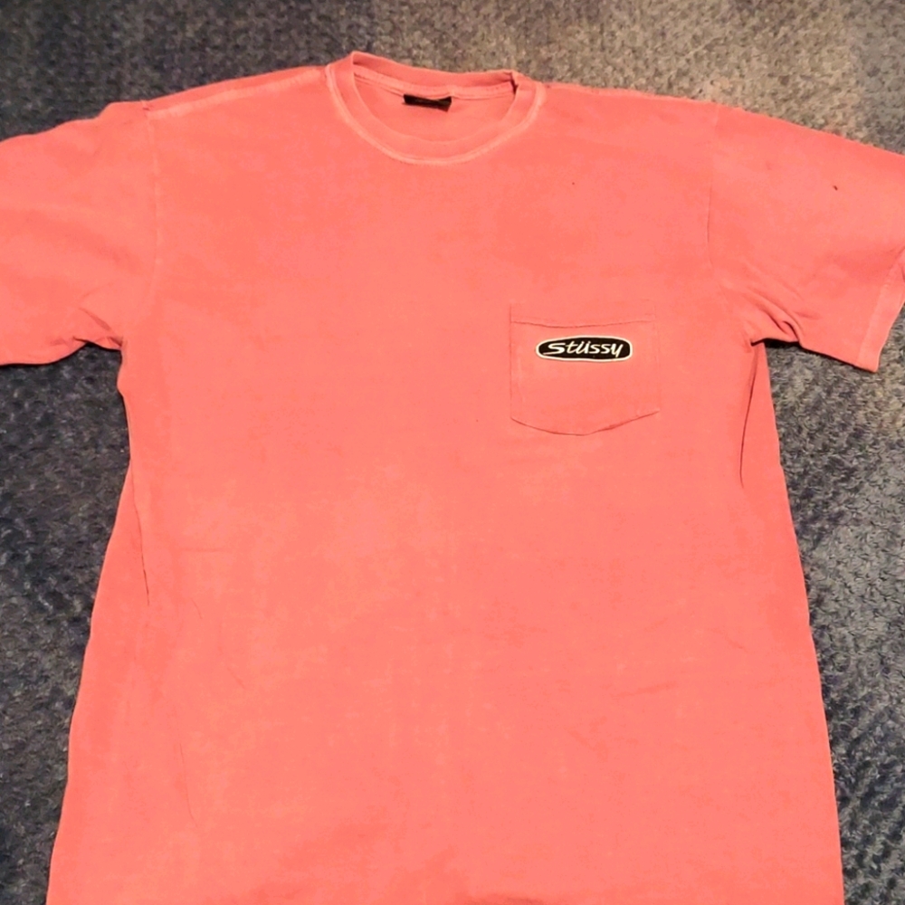 Mens STUSSY pocket T